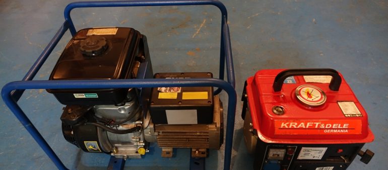 Agregaty prądotwórcze.