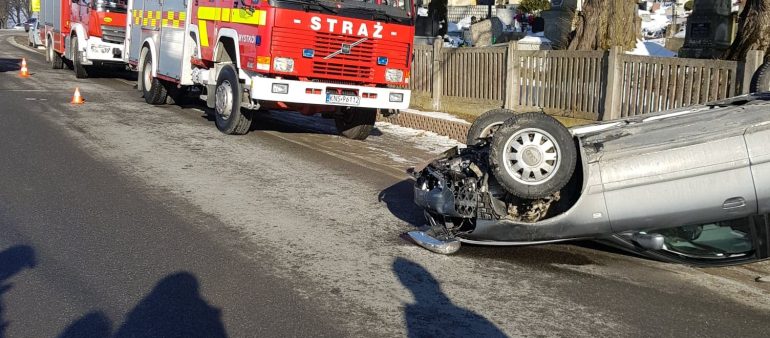 Mystków – 05.03.2018 – Wypadek Mystków