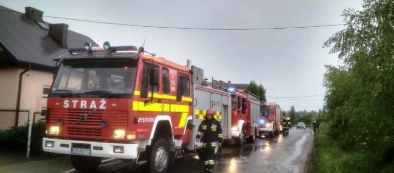 Mszalnica – 11.05.2018 – Pożar stodoły