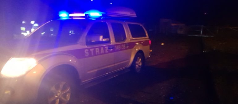 Królowa Polska – 18.07.2018 – zagrożenie zalaniem budynku