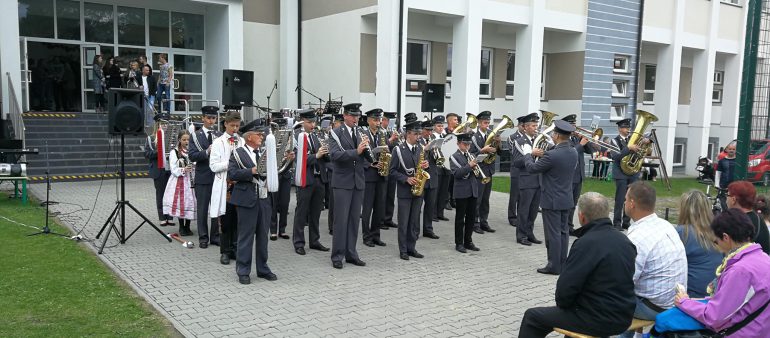 Zabezpieczenie imprezy w Szkole Podstawowej w Mystkowie